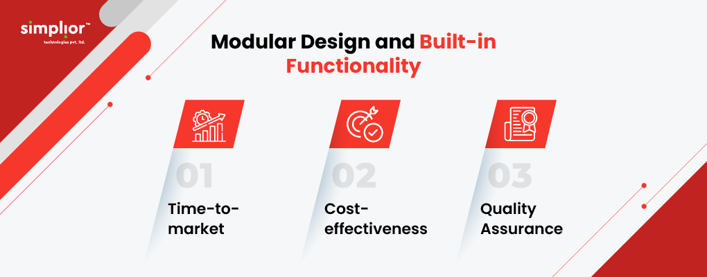 Modular Design and Built-in Functionality - Simplior